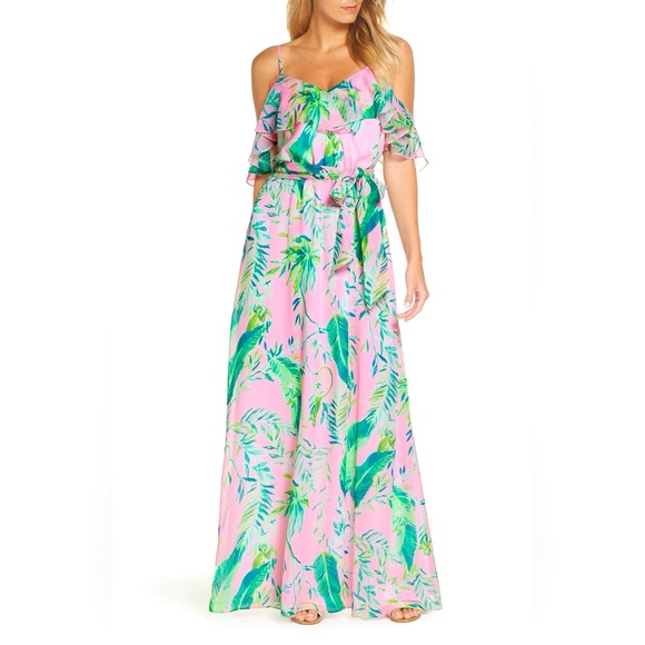 Lilly Pulitzer Zadie maxi size Small - Picture 1 of 6